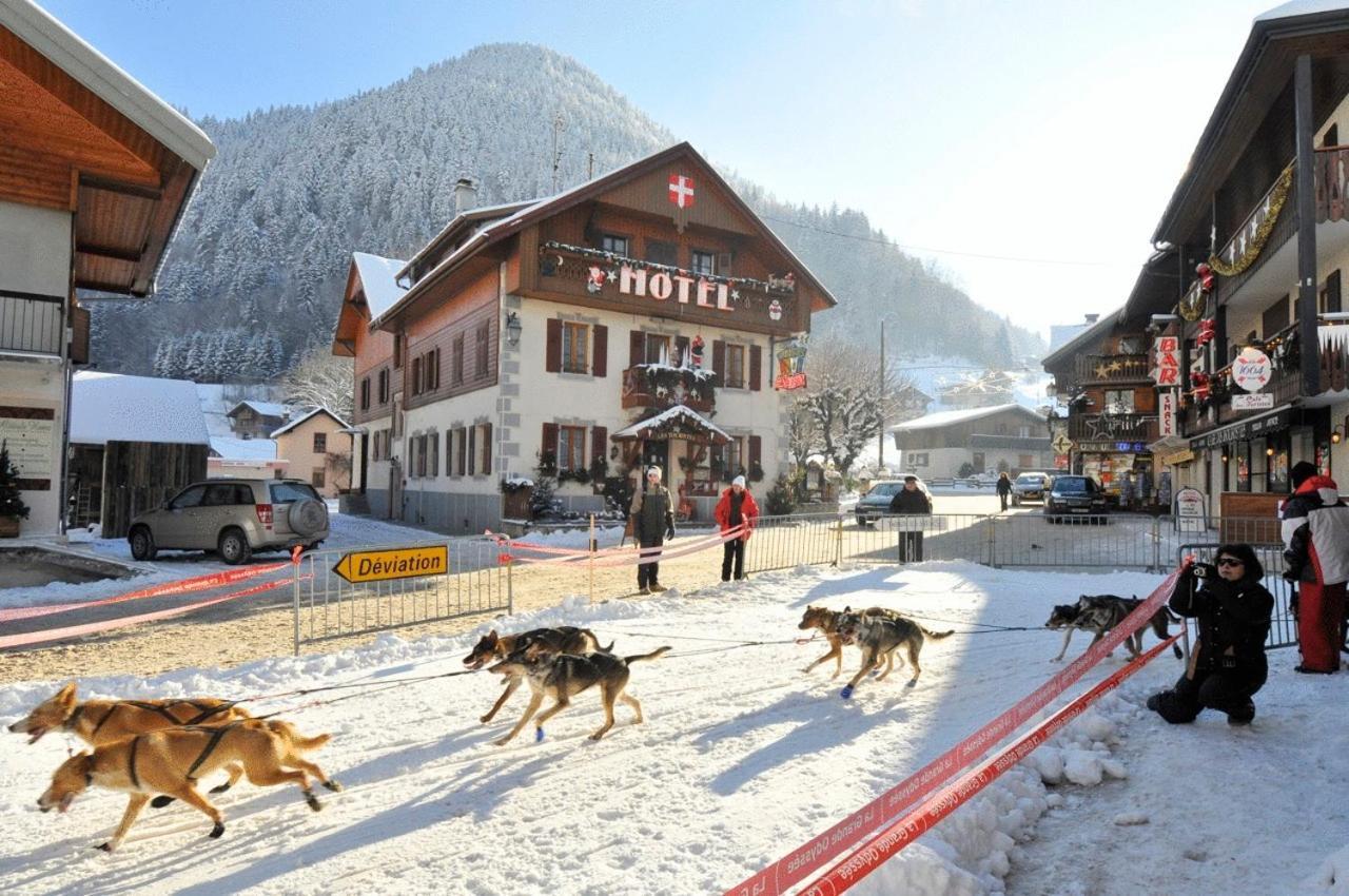 Les Touristes Otel Abondance Dış mekan fotoğraf