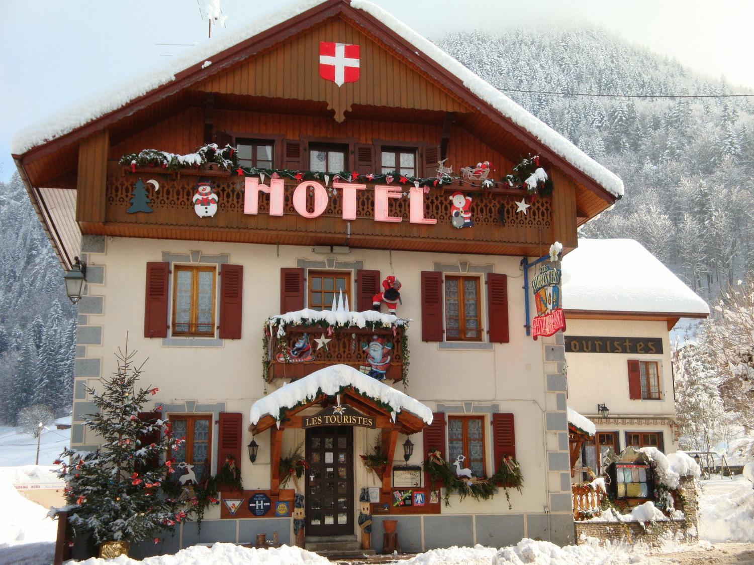 Les Touristes Otel Abondance Dış mekan fotoğraf